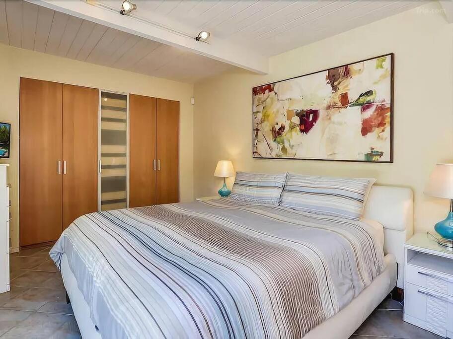 Serene 4 Bed 3 Bath Heated Pool Natural Backyard Heart Of Palm Springs